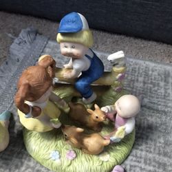 Vintage 1980 Cabbage Patch Ceramic Set
