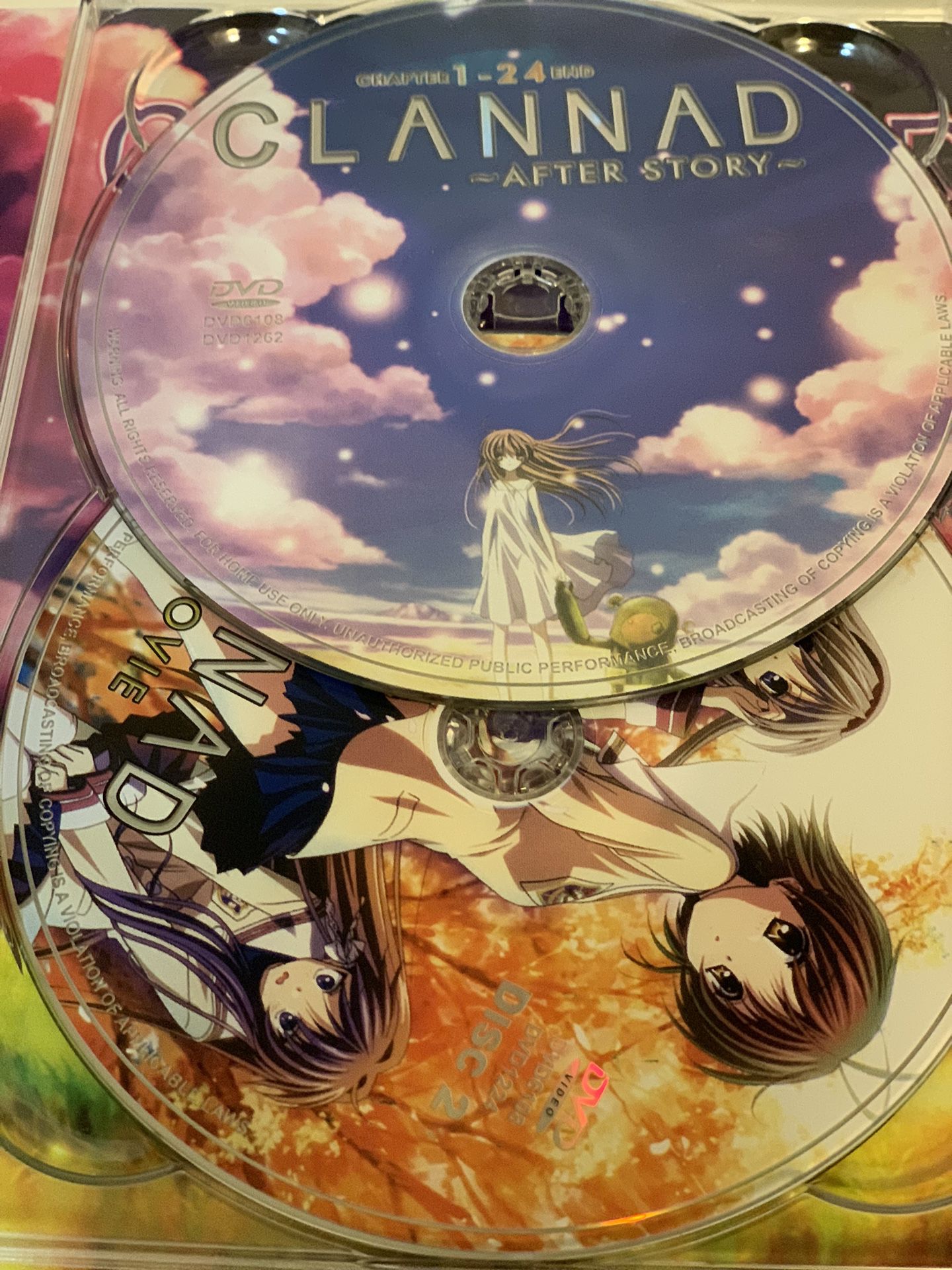Clannad: Complete Collection (DVD, 2010, 4-Disc Set) Season 1 and 2,  Soundtrack for Sale in Elk Grove, CA - OfferUp