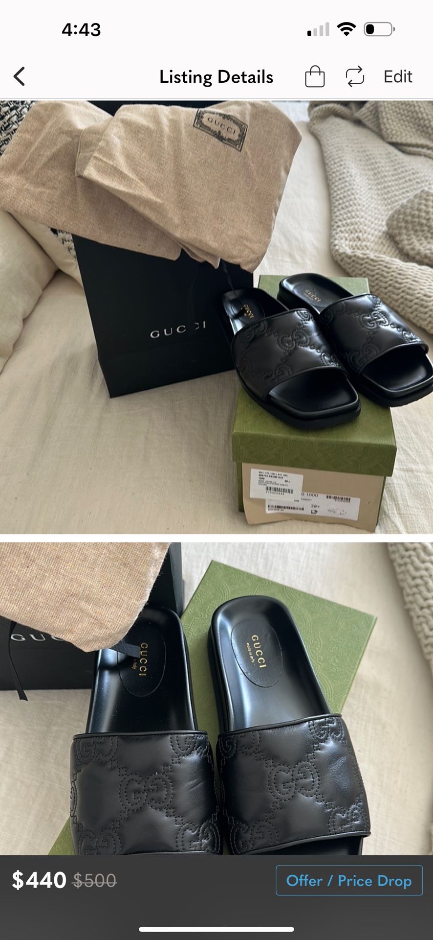 Gucci Slides