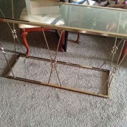 Glass Wall Table