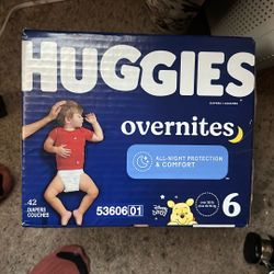 Huggies Overnights Size 6 42ct