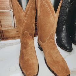 Tecovas "JACKSON" Honey Suede Boots