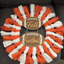 Handmade Tennessee Bandana Wreath 