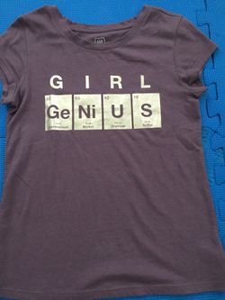 Gap Girl Genius Shirt Size 8