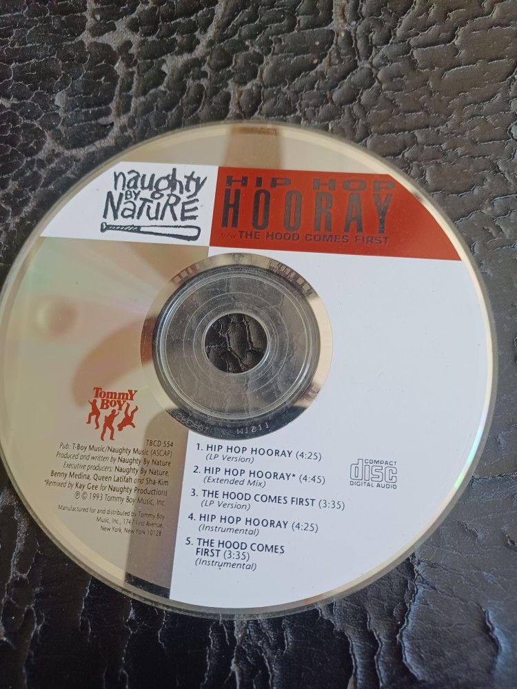 NAUGHTY BY NATURE CD 💿 $4 FINAL PRICE SAME DAY SHIPPING