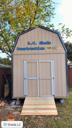 L.C. Sheds Construction 🚧⚒️🏘️ 10×12