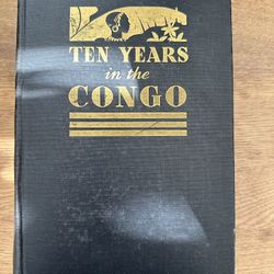 “10 Years In The Congo” Memoir Book 