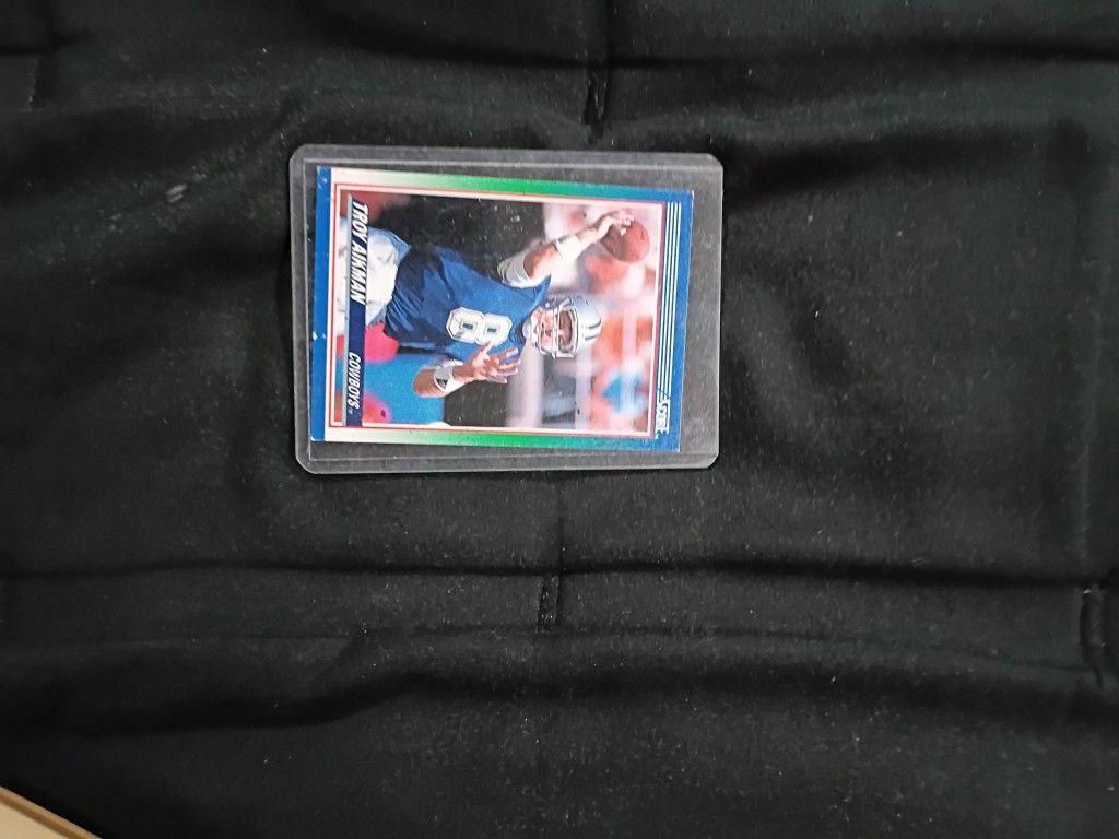 Troy Aickman Rookie Card