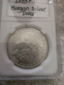 1889 p Morgan Silver dollar