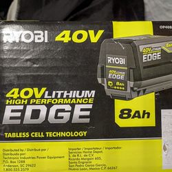 Ryobi 40v Lithium High Performance Edge Battery