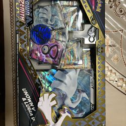 Crown Zenith Lugia & Unknown Special Collection Pokemon 