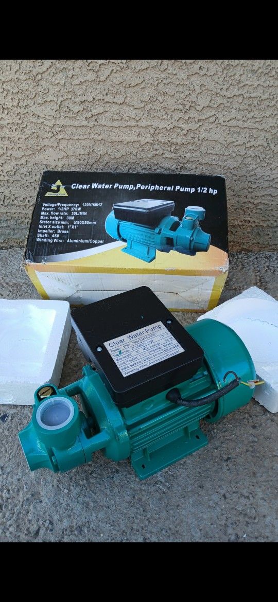 Nueva Bomba De Agua 1 Pulgadas