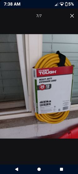Hypertough extension cord BRAND NEW NEVER USED OPENED ETC $40