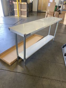 Factory prices open to the public brand new industrial grade stainless steel tables