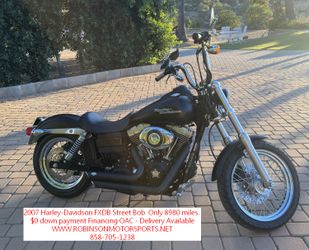 2007 Harley-Davidson Dyna Street Bob FXDB only 8980 miles
