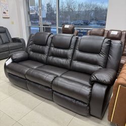 BRAND NEW ASHLEY 💃VACHERIE CHOCOLATE RECLINING SOFA/LOVESEAT AVAİLABLE 