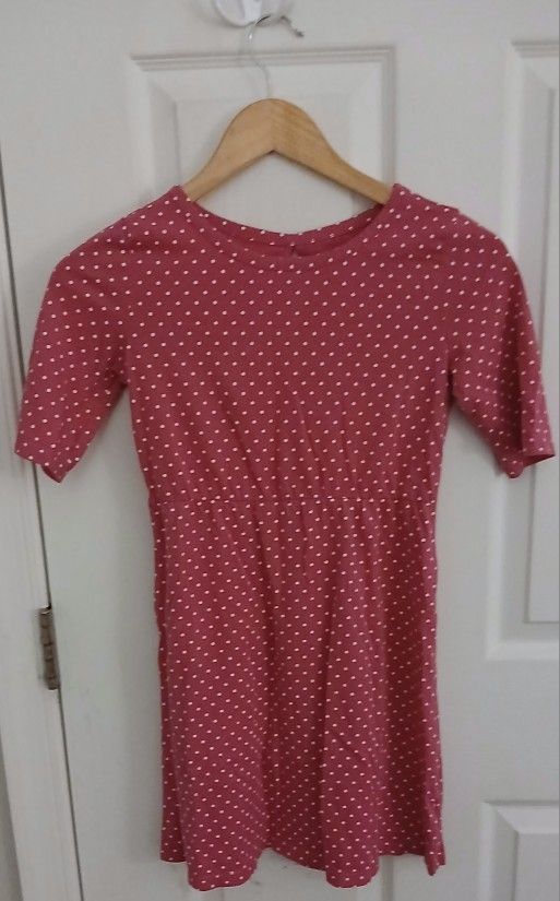 Old Navy Fit & Flare 1/2 Sleeve Jersey Dress For Girls Size L (10-12)
