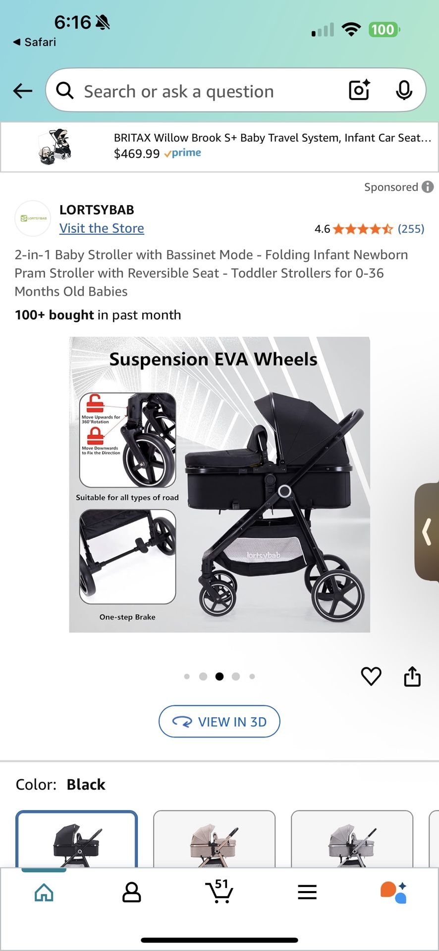 Mom Push 3and1 Stroller