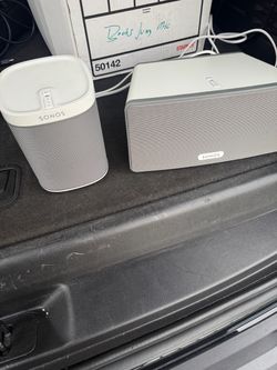 Sonos play 3 and play 1