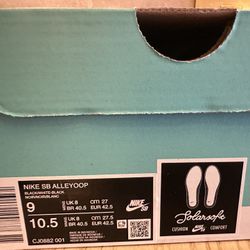 Nike Sb Alleyoop Sneakers Size 9 Mens