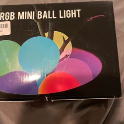 Rbg Mini Light Bulbs For The Pool. 