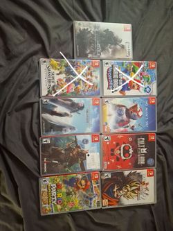 Nintendo switch games for sale
