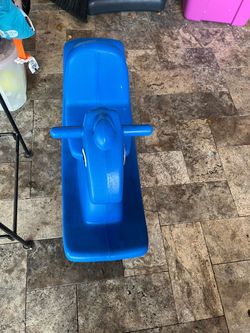 Little Tikes Blue Horse rockers