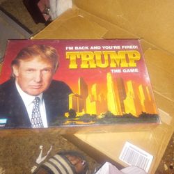 TRUMP The Game 2004 Donald Trump Parker Brothers Board Game