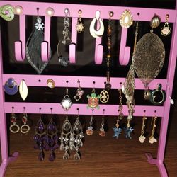 Ear Rings Sum Real Silver Sum Beads Sum Vintage 