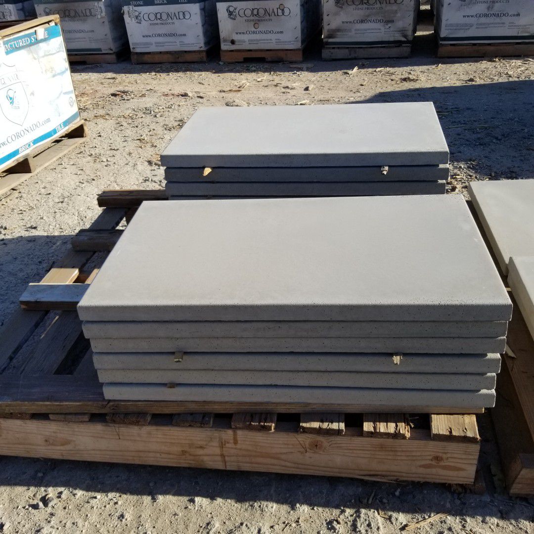18" X 32" CONCRETE CEMENT STEPPING STONE PAVERS $17 EACH