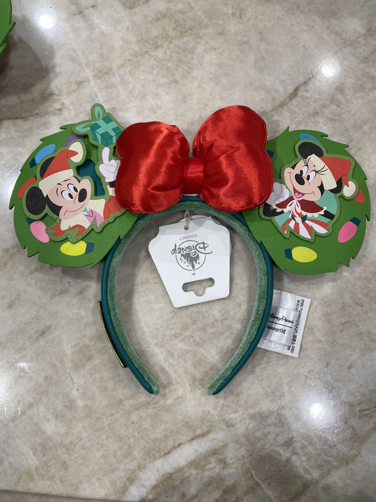 Christmas Mickey /Minnie Ears