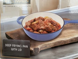 Deep Frying Pan with Lid