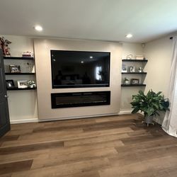Entertainment Wall Set Up