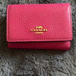 Hot Pink Coach Wallet