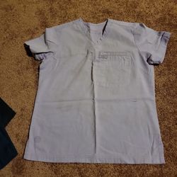 Xs Scrub Suit,purple Color