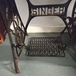 Antique Singer Treadle Sewing  Machine Price Drop