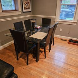 Leather Dining Chairs 