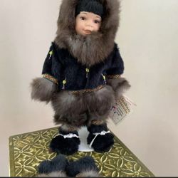 Alaskan Porcelain Doll Arctic circle ent.