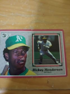 Donruss action card 1983