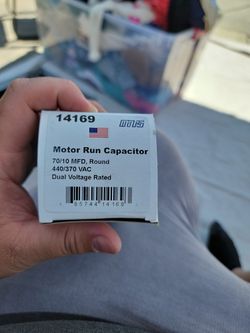 Motor Run Capacitor