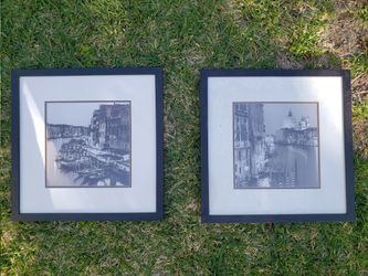 Decorative Photo Prints With Wood Frame / Wall Art