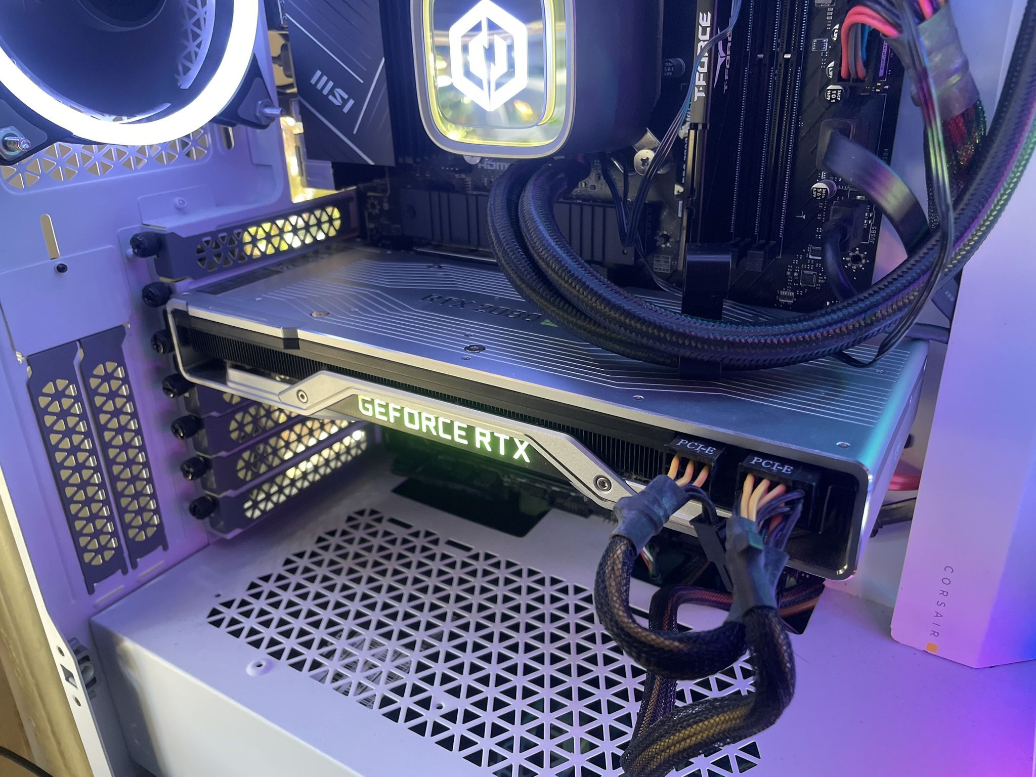 RTX 2080 Super FE and x2 8gb TForce DDR5 Ram