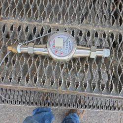 This is an EKM Metering 3/4" Submeter (Model SPWM-075),
