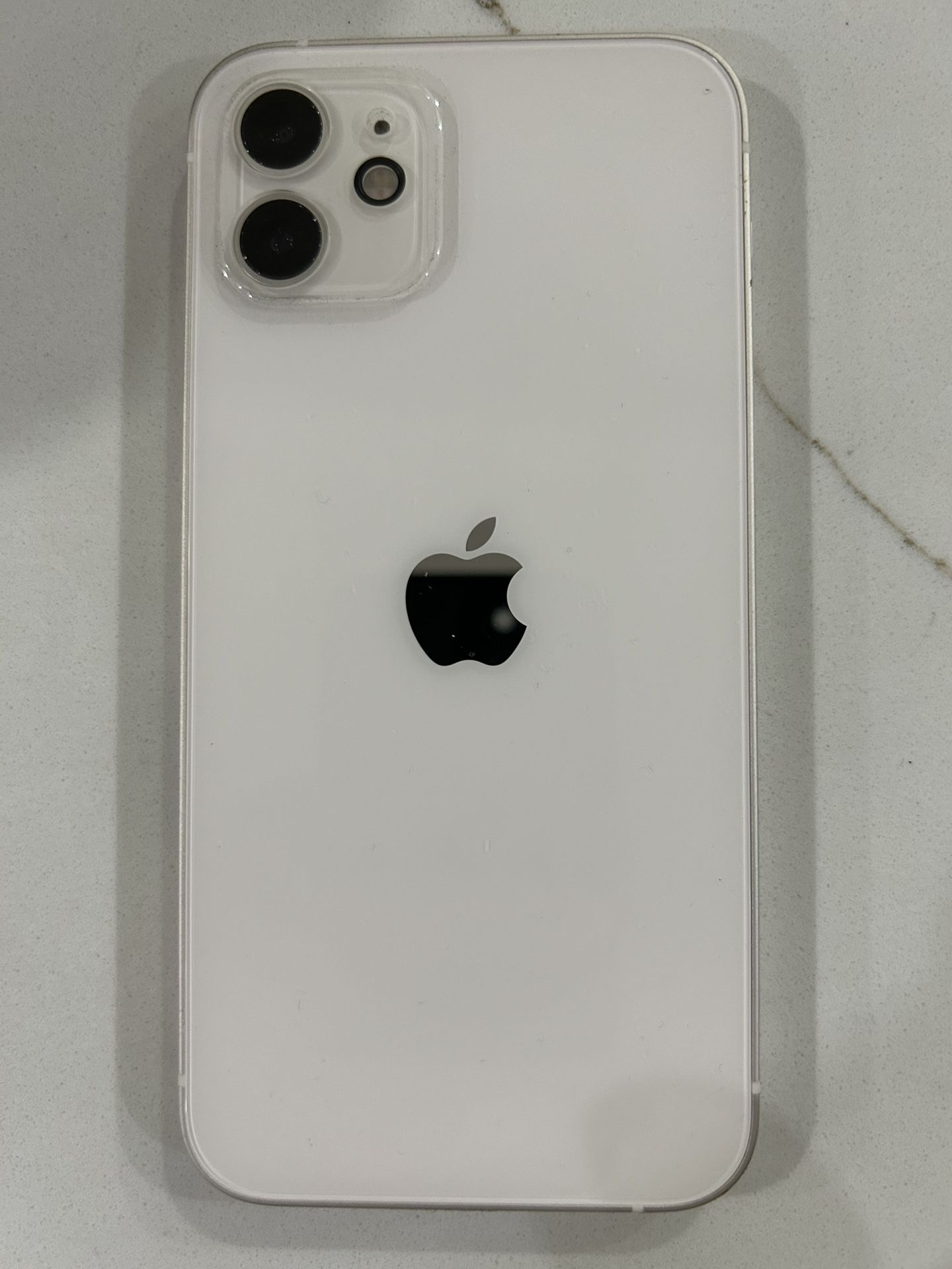 iPhone 12 128gb white Unlock Free Case Included