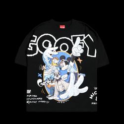 CIVIL REGIME X DISNEY MICKEY AND FRIENDS Oversized Shirt Men’s Medium NWT