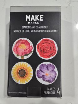 MAKE MARKET
DIAMOND ART COASTER KIT
