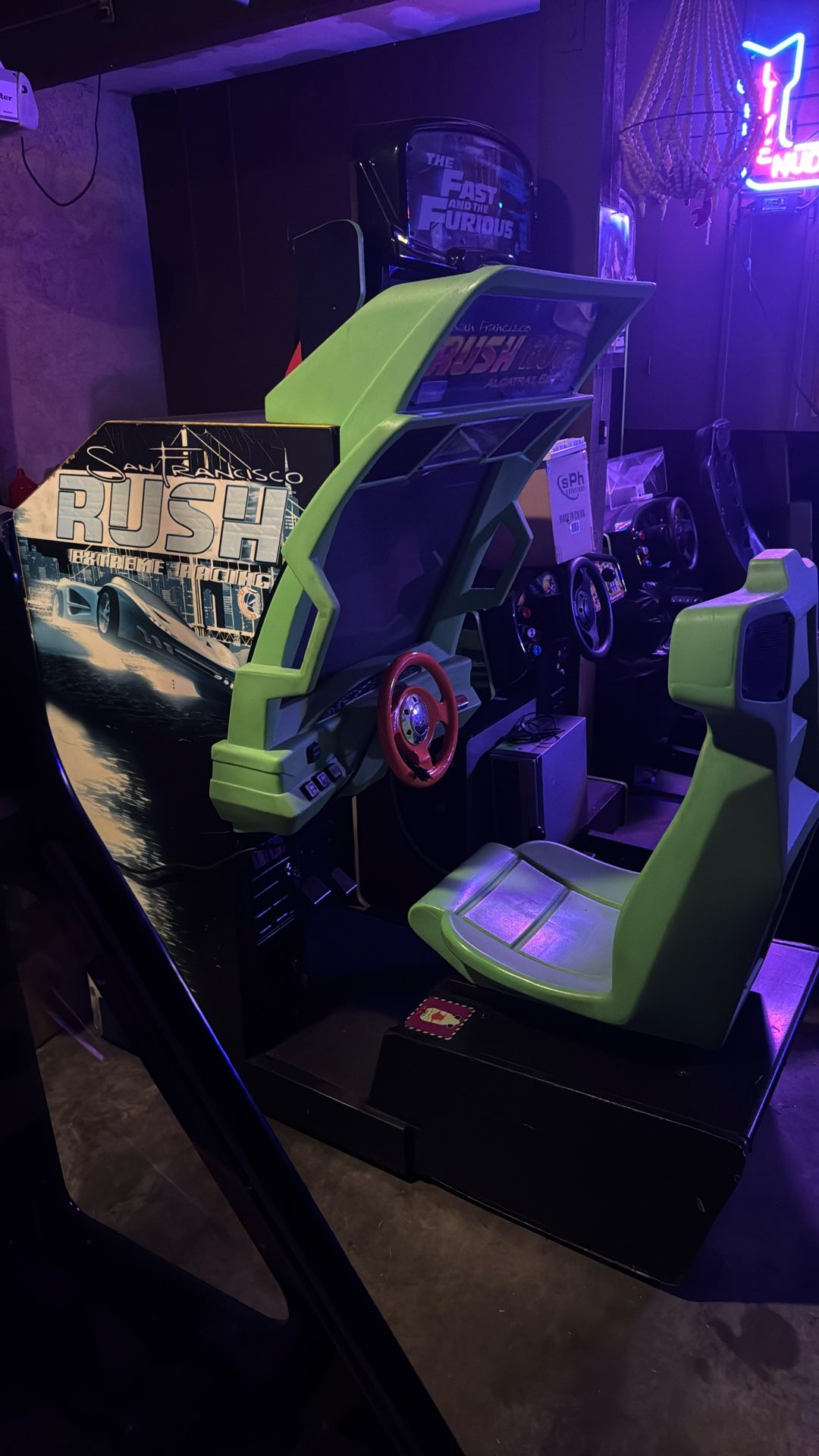 Rush Of The Rock Driving Arcade 