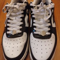 Baping Ape STA Size 10 Leather Sneakers