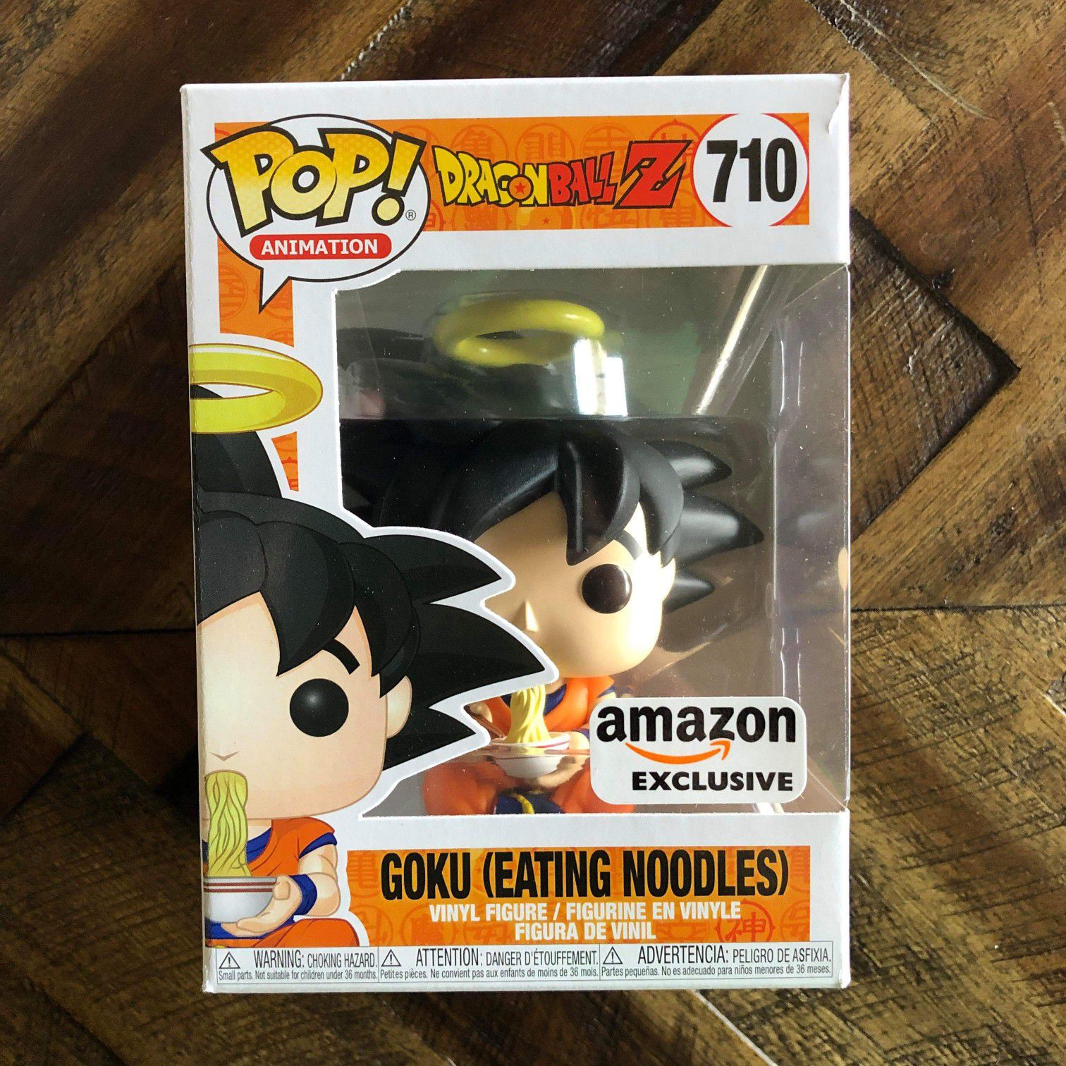 Dragonball Z - Goku (Eating Noodles) #731 Amazon Exclusive Funko Pop!