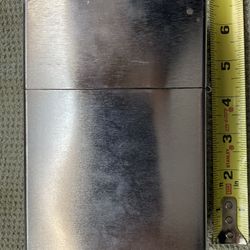 GIANT Zippo Style Metal Flip-Top Lighter (Not A Zippo). 
